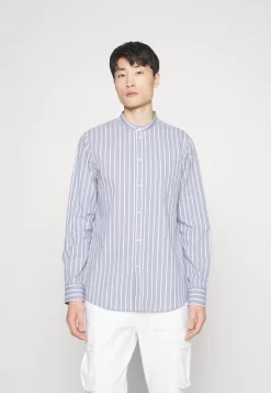 Pier One Muscle Fit Stand- Camisa - Blue