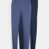 Pier One 2 Pack - Pantalón De Pijama - Dark Blue/Blue