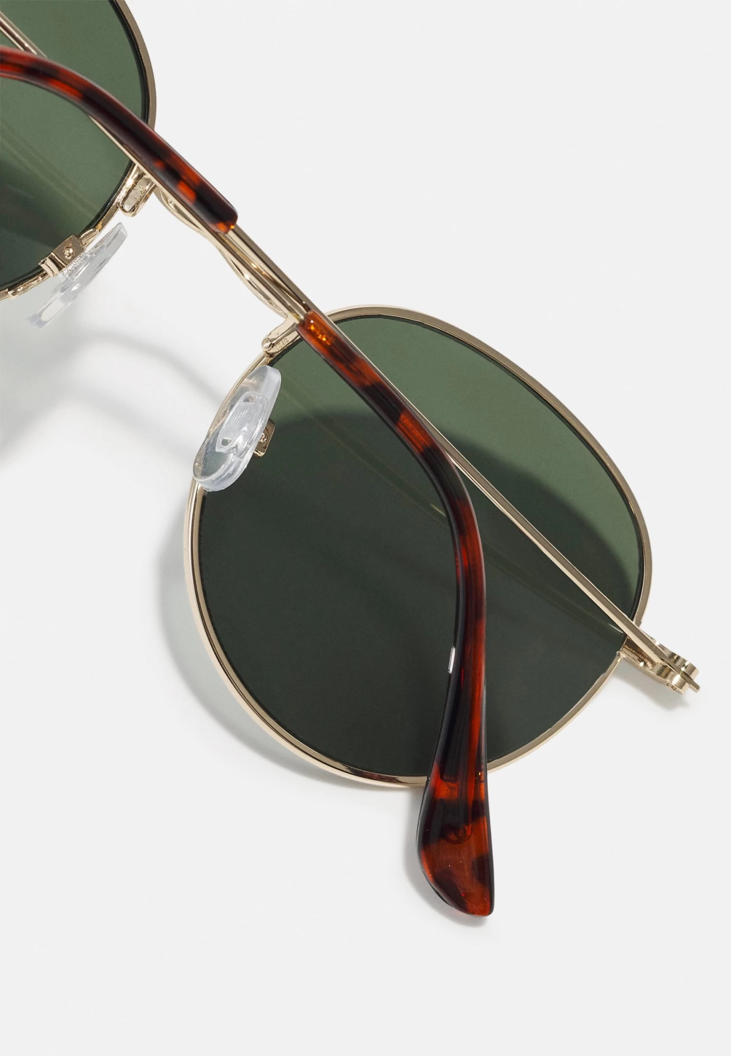 Pier One Unisex - Gafas De Sol - Gold-Coloured/Green 3 Pier One Unisex - Gafas De Sol - Gold-Coloured/Green - Imagen 3