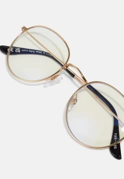 Pier One Unisex - Gafas Con Filtro De Luz Azul -Gold- Coloured -Pier One f33625ede44c4459b7dfbd3d3ec6aa31 scaled