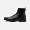 Pier One Botines Con Cordones - Black