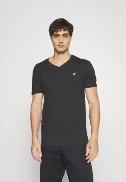 Pier One V Neck Bird Tonal 3 Pack - Camiseta Básica - White/Dark Green/Black 10 Pier One V Neck Bird Tonal 3 Pack - Camiseta Básica - White/Dark Green/Black -Pier One fb2018becdee4b1c81f7d032674f18f4 scaled