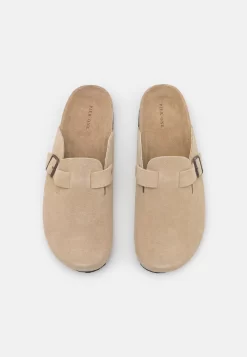 Pier One Leather Unisex - Pantuflas - Beige -Pier One fb9c0aed91d14aa2a90f9e1af6a1df5d scaled