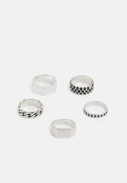 Pier One 5 Pack - Anillo - Silver-Coloured