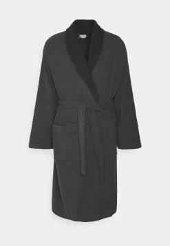 Pier One Shawl Towel Bathrobe - Albornoz - Dark Grey -Pier One fc899b7e716e4af0a060b8230c31bf9e scaled