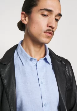 Pier One Camisa - Mottled Blue -Pier One fca3ca22ceae4991bde50472de455c02 scaled