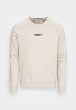 Pier One Crafted Goods Crew - Sudadera - Off-White -Pier One fca8a510d4844e2f9872b32c7b6fcd8f scaled