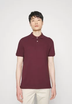 Pier One Basic - Polo - Bordeaux