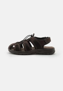 Pier One Leather - Sandalias De Senderismo - Brown