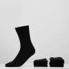 Pier One 7 Pack - Calcetines - Black